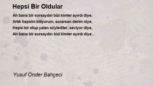 Yusuf Önder Bahçeci