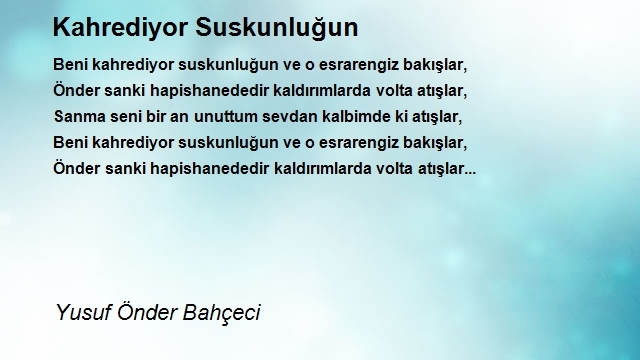 Yusuf Önder Bahçeci