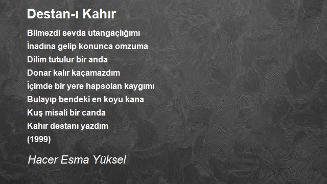 Hacer Esma Yüksel