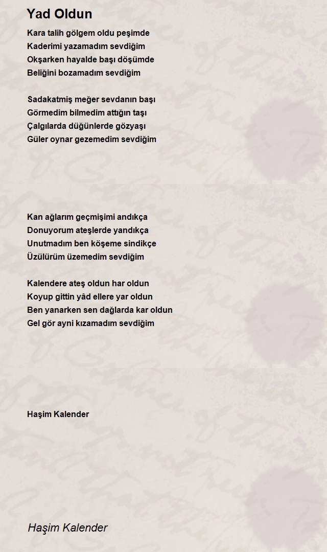 Haşim Kalender