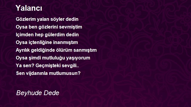 Beyhude Dede