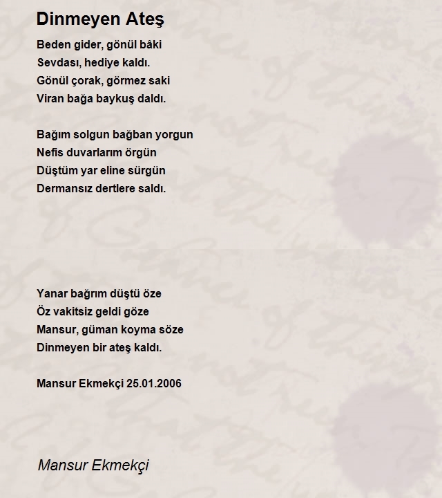 Mansur Ekmekçi