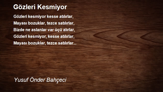 Yusuf Önder Bahçeci