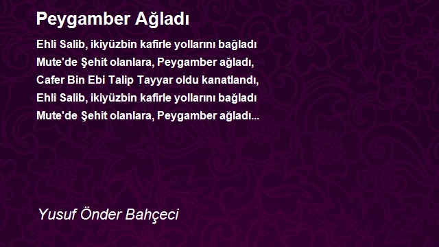 Yusuf Önder Bahçeci