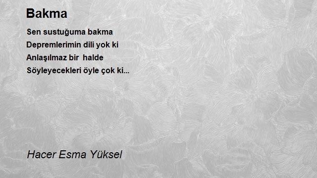 Hacer Esma Yüksel