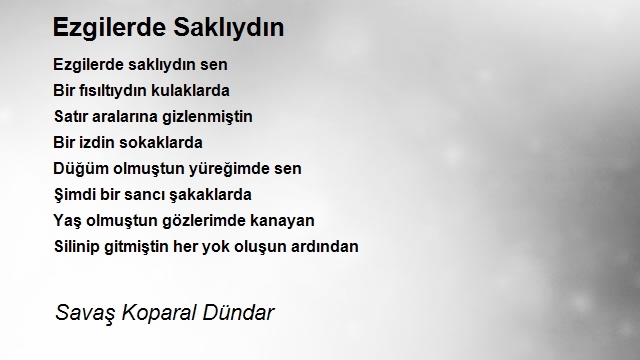 Savaş Koparal Dündar