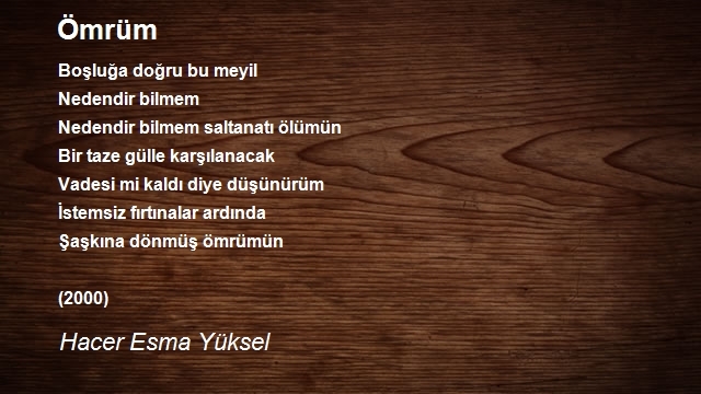 Hacer Esma Yüksel