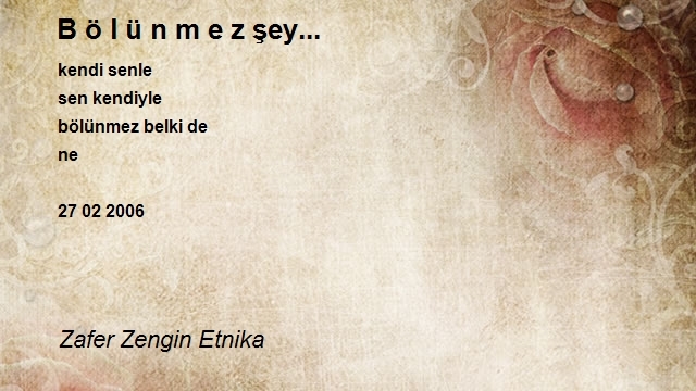 Zafer Zengin Etnika