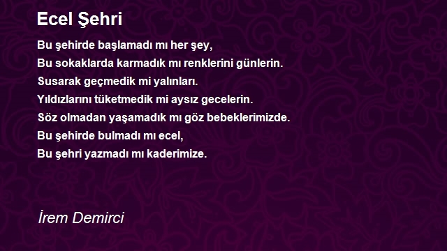 İrem Demirci