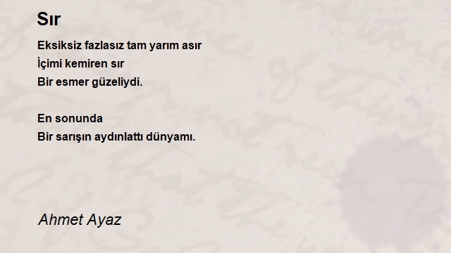 Ahmet Ayaz