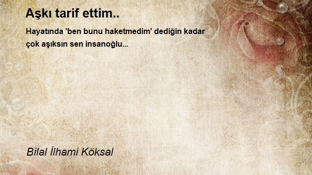 Bilal İlhami Köksal