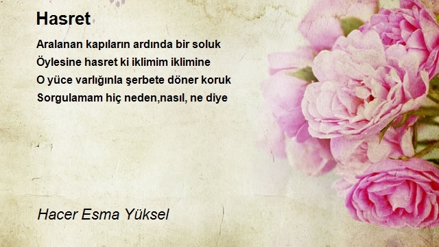 Hacer Esma Yüksel