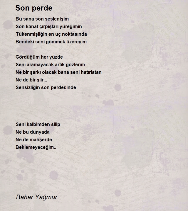 Bahar Yağmur