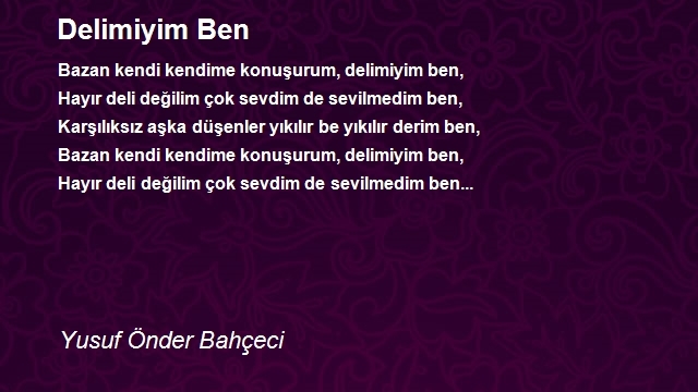 Yusuf Önder Bahçeci