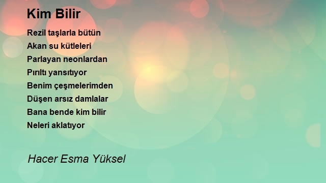 Hacer Esma Yüksel