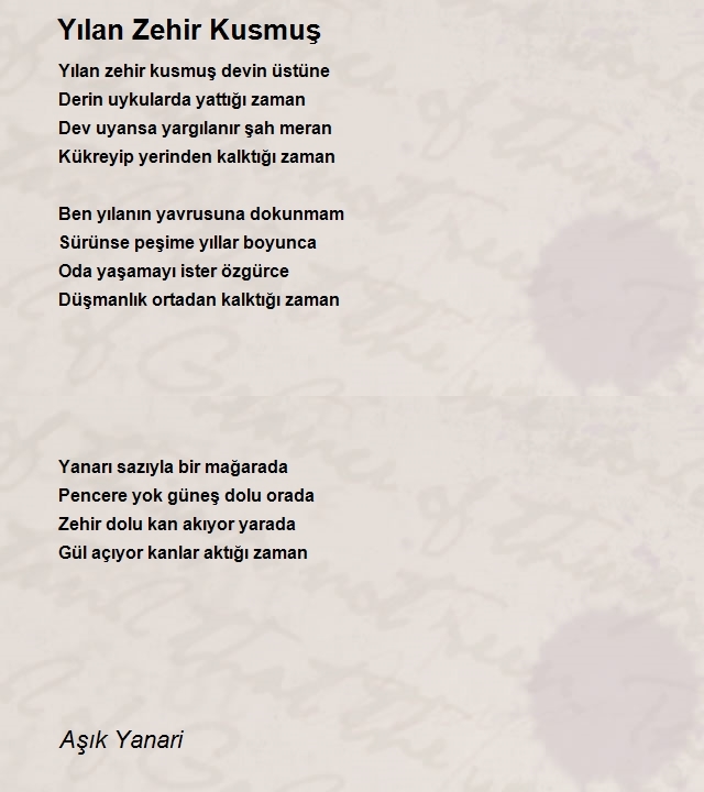 Aşık Yanari