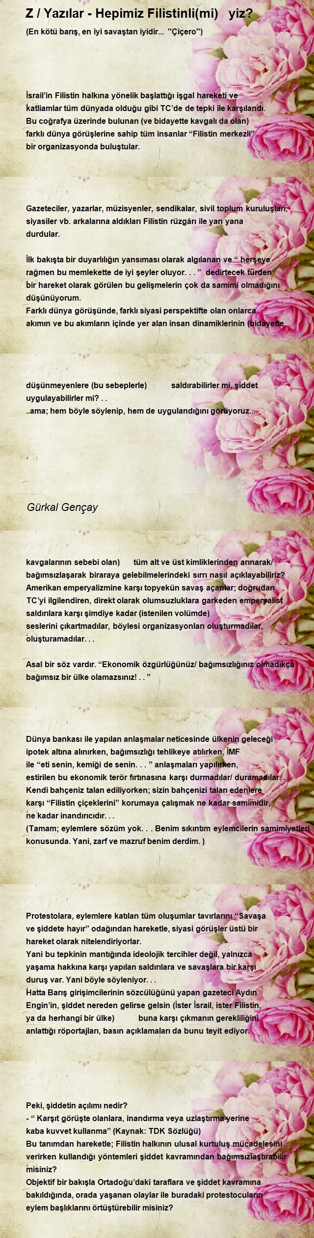 Gürkal Gençay