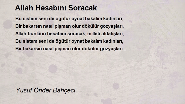 Yusuf Önder Bahçeci