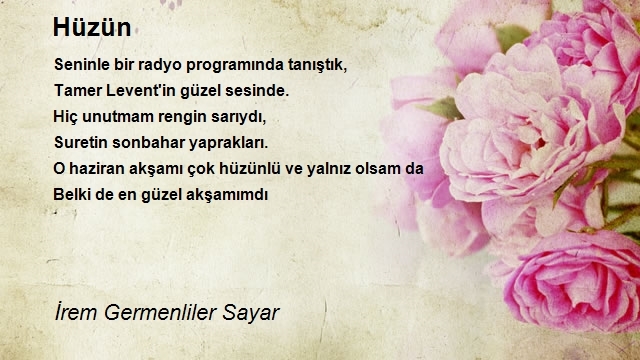 İrem Germenliler Sayar