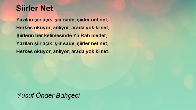 Yusuf Önder Bahçeci