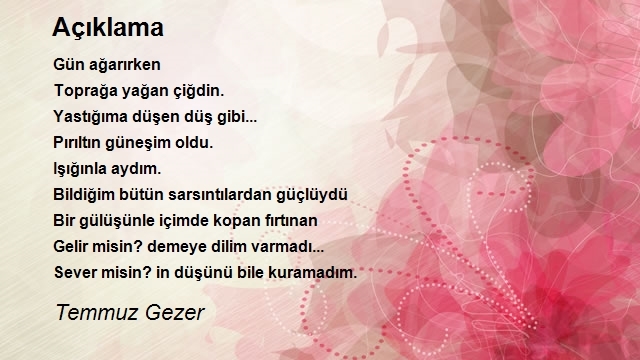 Temmuz Gezer