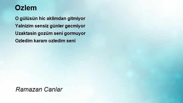 Ramazan Canlar