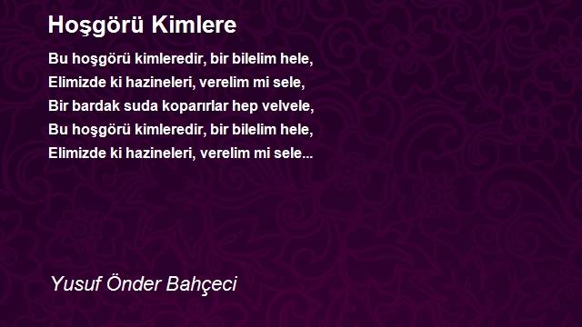 Yusuf Önder Bahçeci