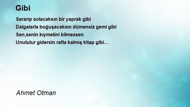 Ahmet Otman