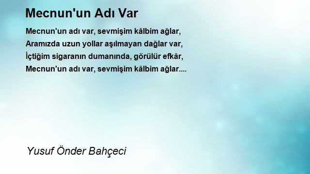 Yusuf Önder Bahçeci