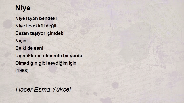 Hacer Esma Yüksel