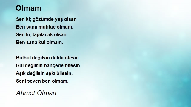 Ahmet Otman