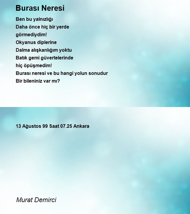 Murat Demirci