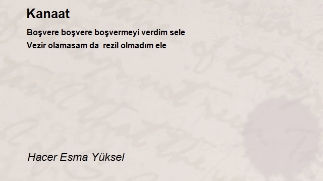 Hacer Esma Yüksel