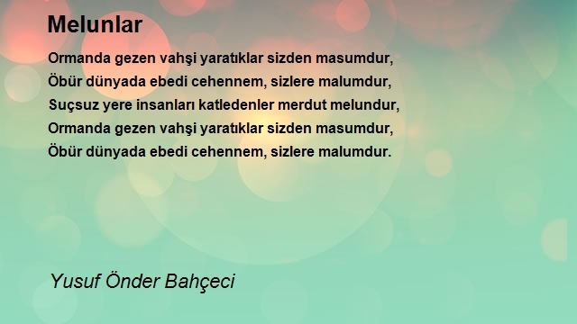 Yusuf Önder Bahçeci