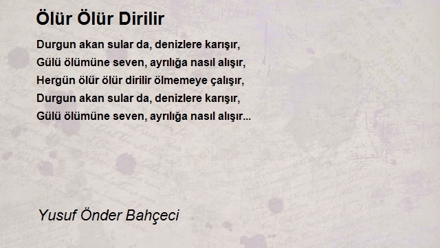 Yusuf Önder Bahçeci