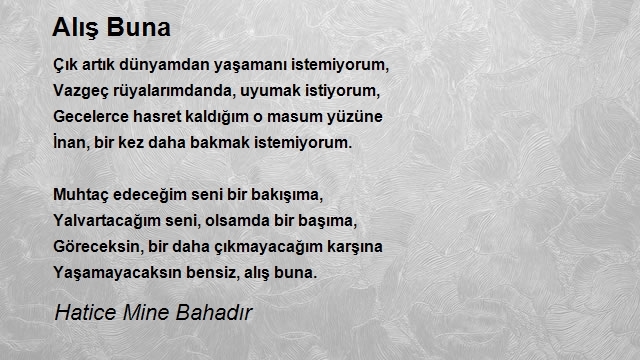 Hatice Mine Bahadır