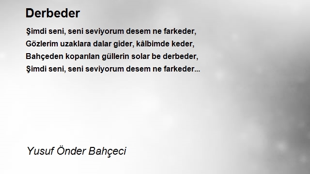 Yusuf Önder Bahçeci