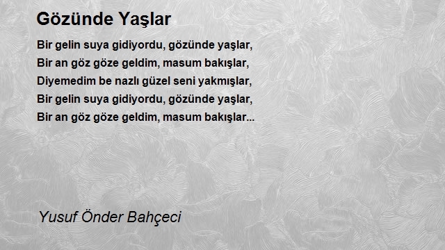 Yusuf Önder Bahçeci