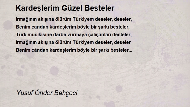 Yusuf Önder Bahçeci