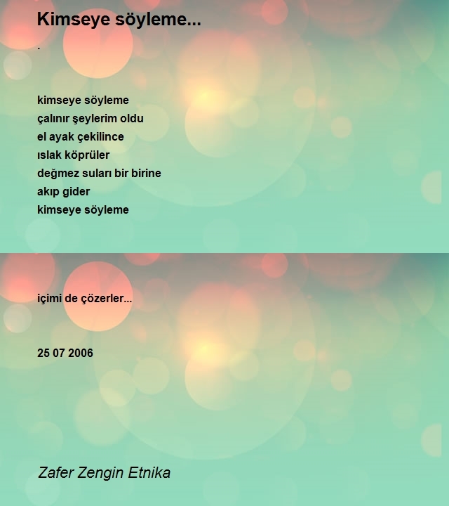 Zafer Zengin Etnika