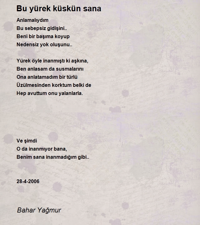 Bahar Yağmur