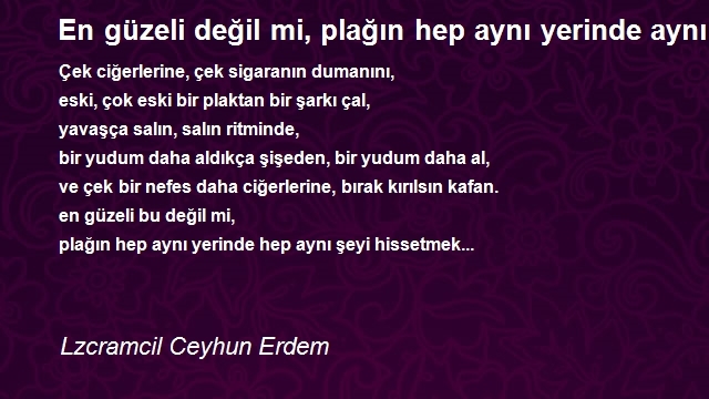 Lzcramcil Ceyhun Erdem