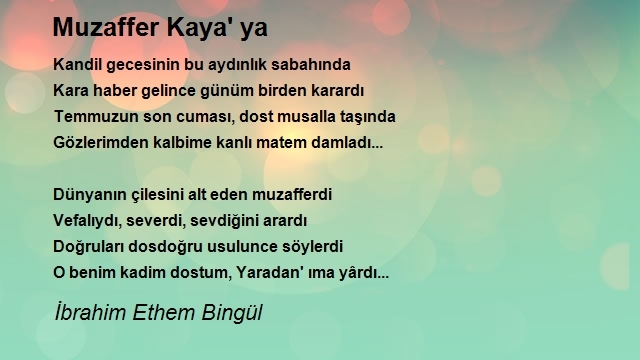 İbrahim Ethem Bingül