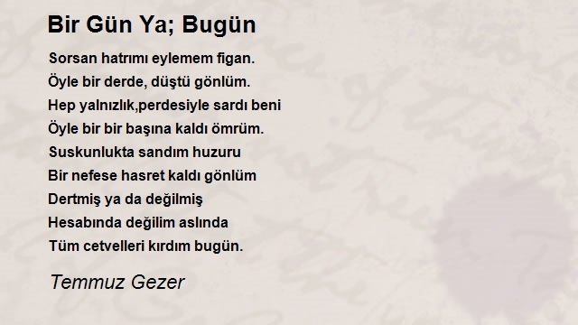 Temmuz Gezer