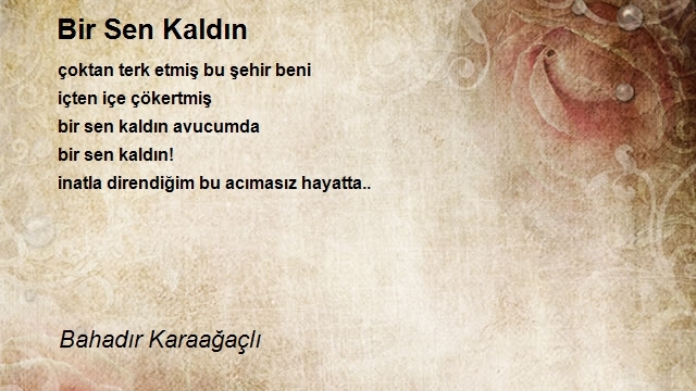 Bahadır Karaağaçlı