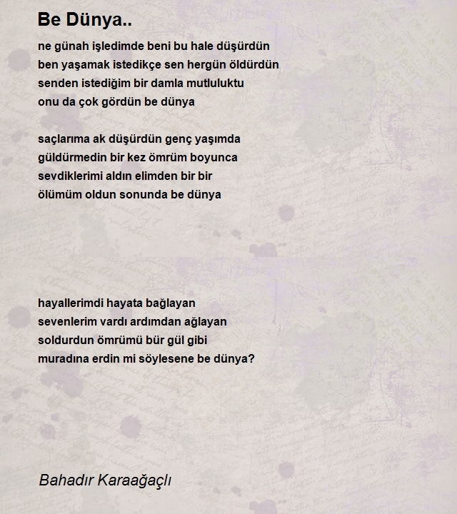 Bahadır Karaağaçlı