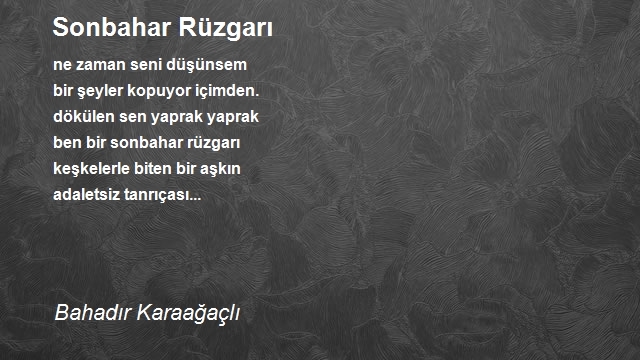 Bahadır Karaağaçlı