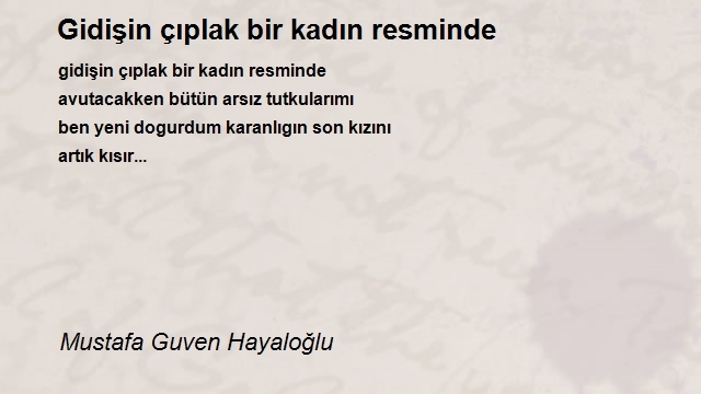 Mustafa Guven Hayaloğlu