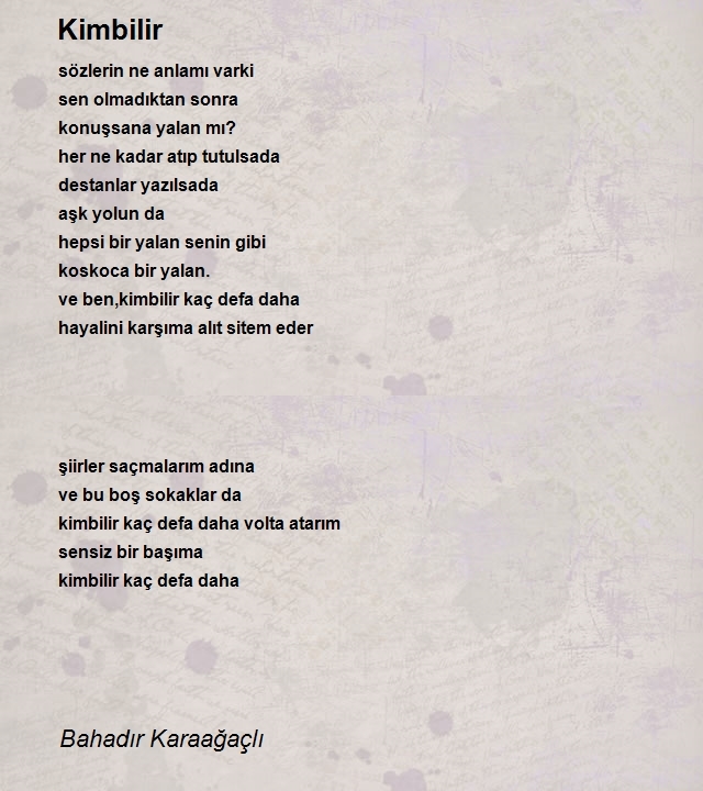 Bahadır Karaağaçlı