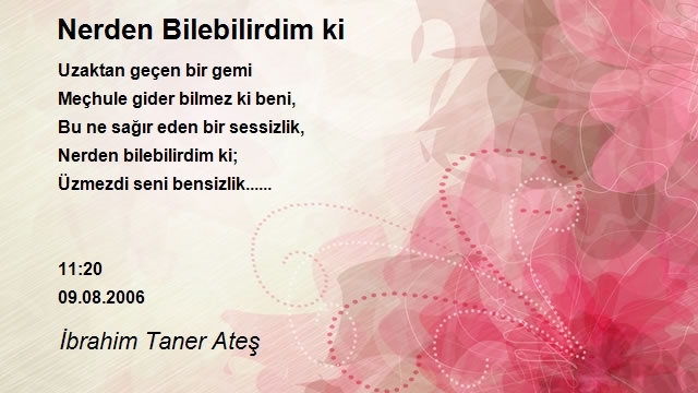 İbrahim Taner Ateş